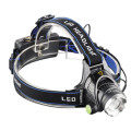 Rechargeable Long Range Aluminium Ultra Bright Bicyclette Light Headlight Big Head Lamp